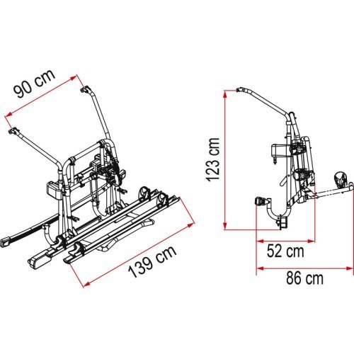 Carry Bike Mercedes V-Class Lift E-Bike