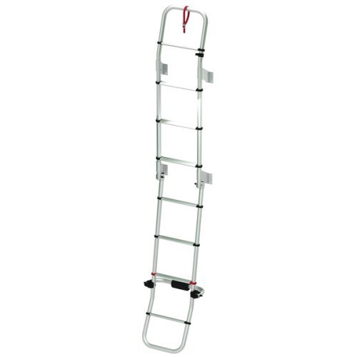 Fiamma aluminum outdoor ladder Deluxe 8 length 246 cm with 8 steps