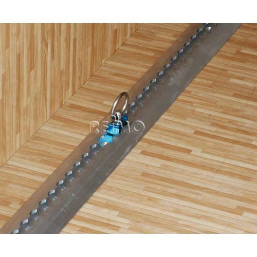 Fastening set with short premium rails