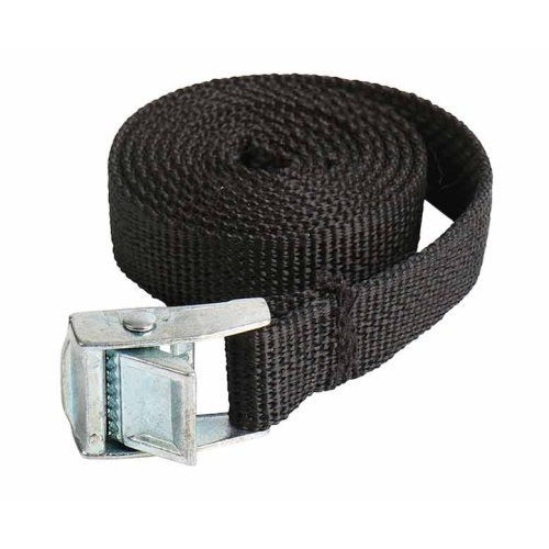 Tension Belt for Gas Bottle Holder, Black with Clamp Buckle