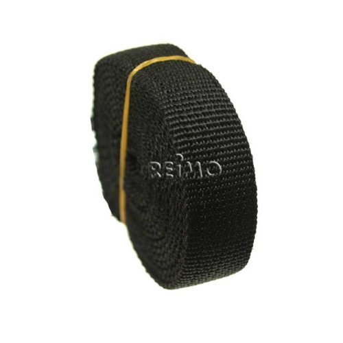 Lashing strap black 25mmlfm
