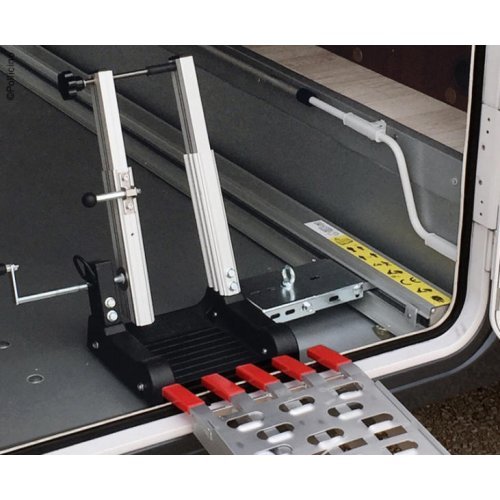 Loading aid for scooters/motorcycles, manual, right version, length 2m