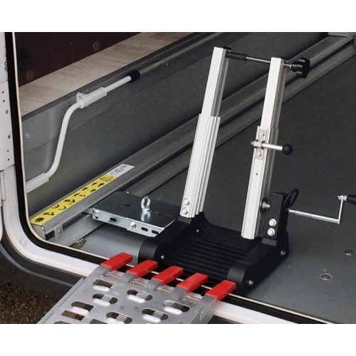 Loading aid for scooters/motorcycles, manual, left version, length 1,90m