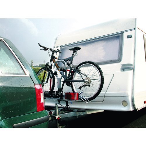 Drawbar adapter for bike rack