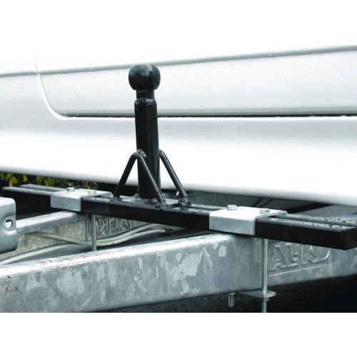 Drawbar adapter for bike rack