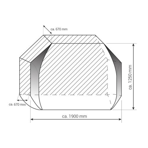 Bicycle cover "City" for up to 3 bicycles