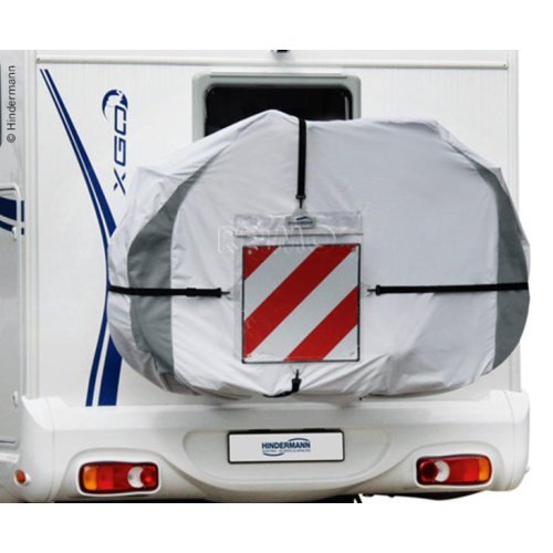 Bicycle protective cover for rear bicycle carrier