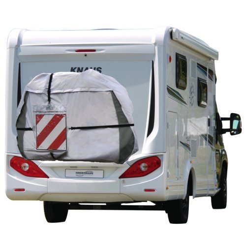Bicycle protective cover for rear bicycle carrier