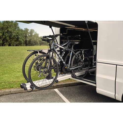 VeloSlide bike rack for rear garages, short