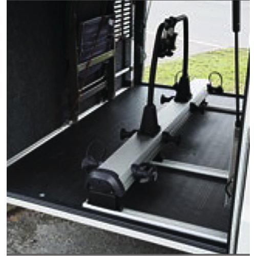 VeloSlide bike rack for rear garages, short