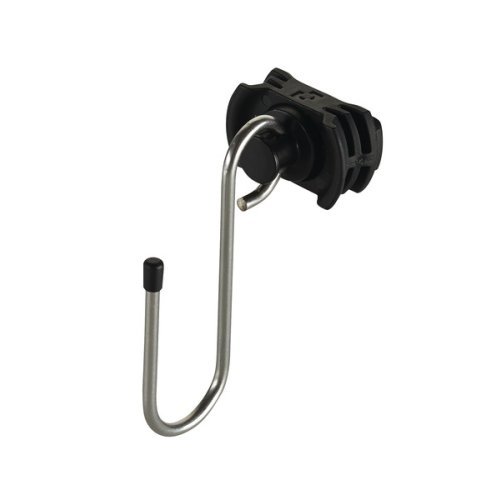 Hook for lashing rail