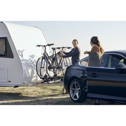 Bike carrier for caravan drawbar Caravan Superb - Short version