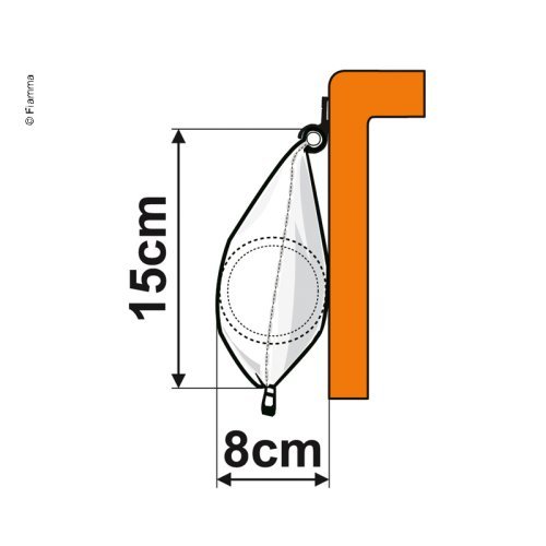Fiamma Caravanstore Zip 3,60m XL Royal Blue