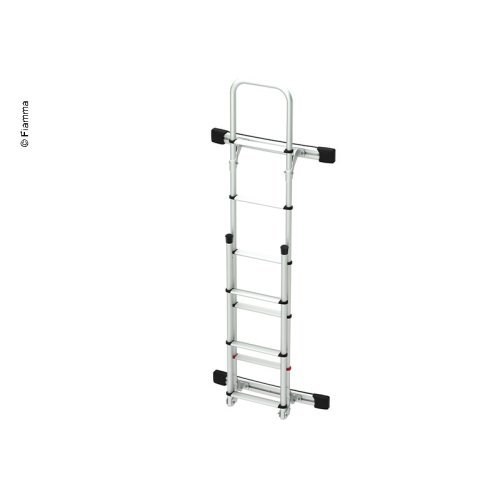 Fiamma Rear Ladder DeLuxe Mercedes Sprinter (from 2006+), Deep Black Version