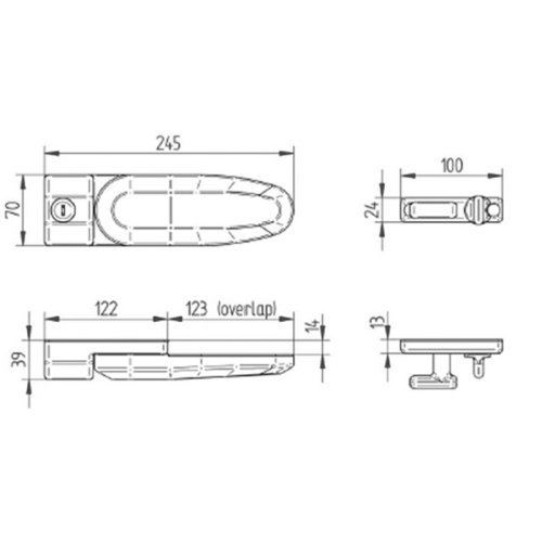 Door protection Inside-Out Lock G2
