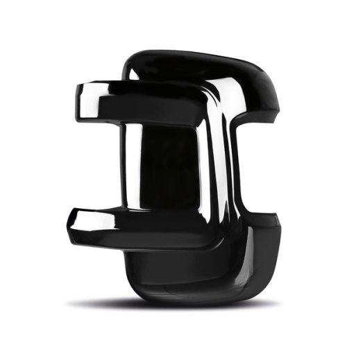 Mirror protector set Fiat Ducato, short version, black