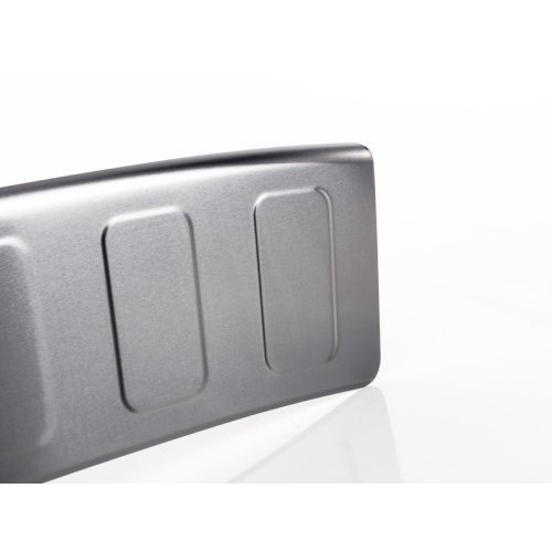 Bumper protection made of stainless steel black for Citroen Jumpy from 2017 and similar