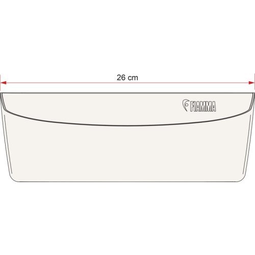 Pocket Plus Tray M - cream white