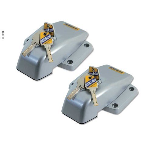 VAN Security for sliding, rear and hinged doors set of 2 grey/silver