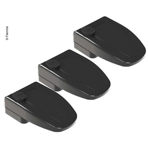 Door lock outside Safe Door 3 pcs. black