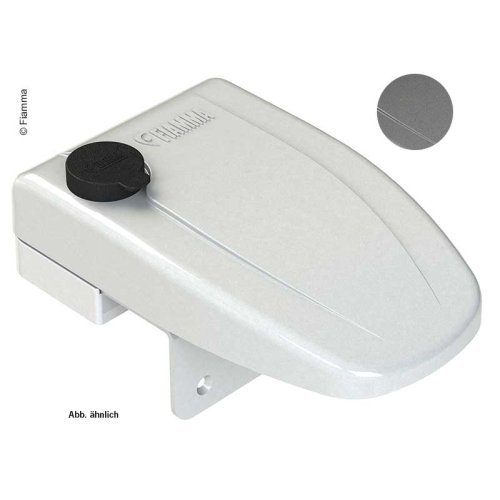 Door lock outside Safe Door Frame grey