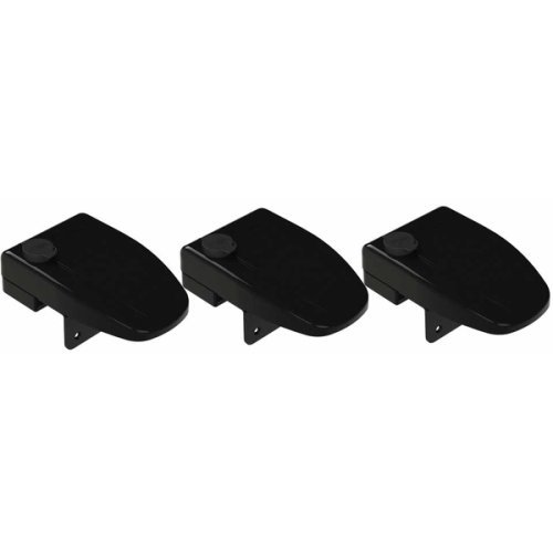 Door lock Safe Door Frame, 3 pieces in set black