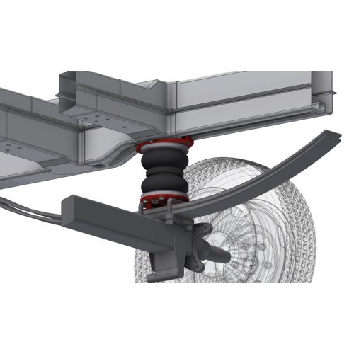 Carbest Premium 7.3" air suspension system by ESI for Fiat Ducato, Peugeot Boxer and Citroen Jumper from 2014 onwards