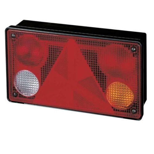 Shut-off/brake/blink with fog-shut-off/reverse/rear lights on right side