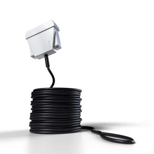 Radio cable loop - 5 m - White