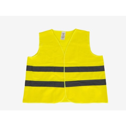 Safety vest set yellow, 2x adults (1xXL/1xXXL) + 2 children