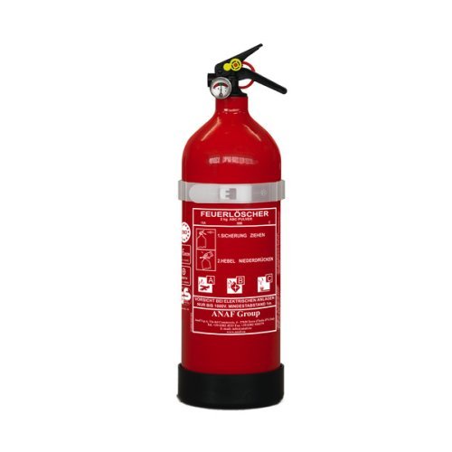 ABC Powder fire extinguisher 2 kg with pressure indicator