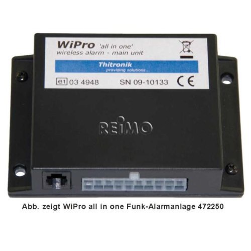Radio alarm WiPro "all in one" as a pre-assembled installation kit For Iveco Daily from 2006