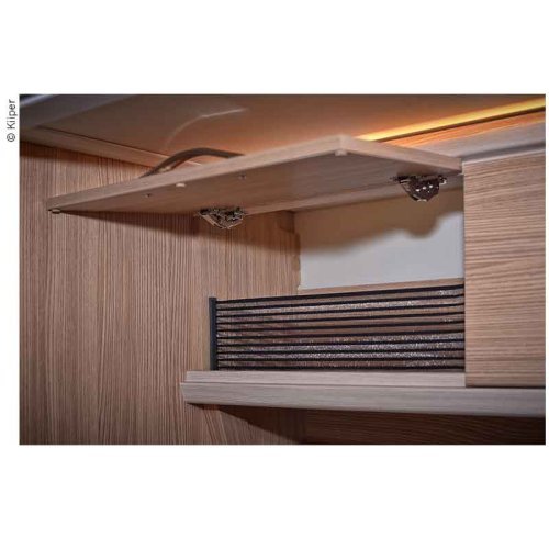 KIIPER-Mini storage net set 2, for 400mm installation width, black lined