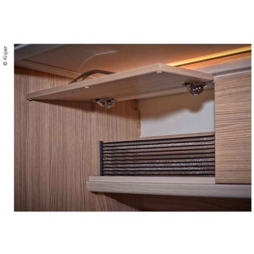 KIIPER-Mini storage net set 3, for 200mm installation width, black lined