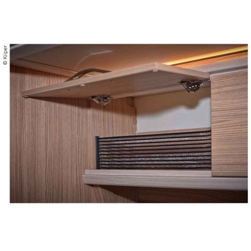 KIIPER-Mini storage net set 4, for 400mm installation width, black lined