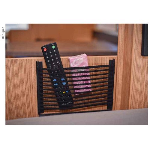 KIIPER-Mini storage net set 4, for 400mm installation width, black lined