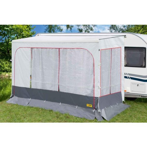 Curtain for front wall Fiamma Caravanstore 310 white - for 47563
