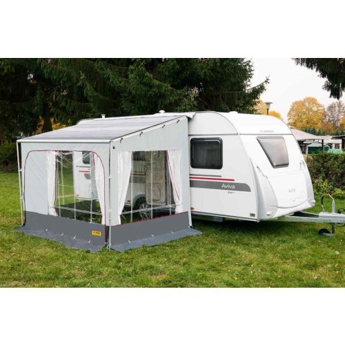 Curtain for front wall Fiamma Caravanstore 440 white - for 47566