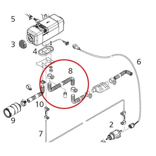 Abgasrohr Ed.flex.ID 24mm