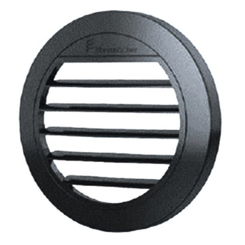 Air outlet flat 30° for parking heater Airtronic D2, Ø50/60mm, black