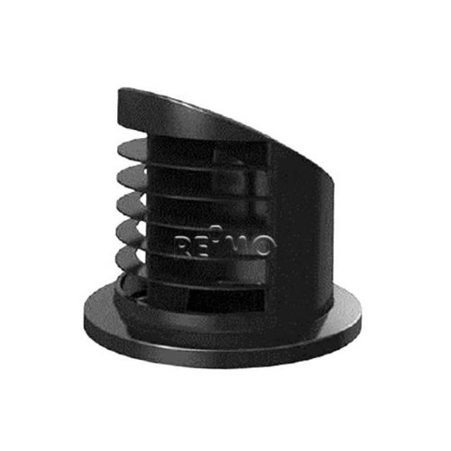 High air vents 90° for auxiliary heating. Airtronic D2, Ø50/60mm, black