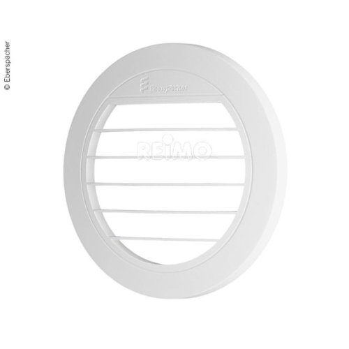 Air outlet flat 0° for Standh.Airtronic D3, Ø90mm, white