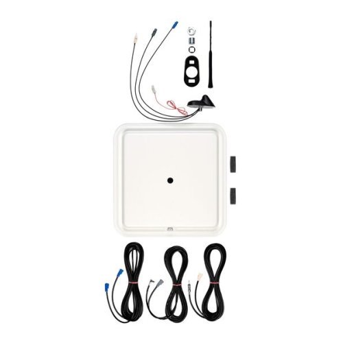 Active 12V Kombiflex roof antenna for motorhomes with GRP roof