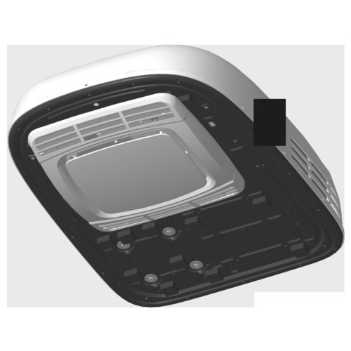 Roof air conditioner CoolSky 2600 W white