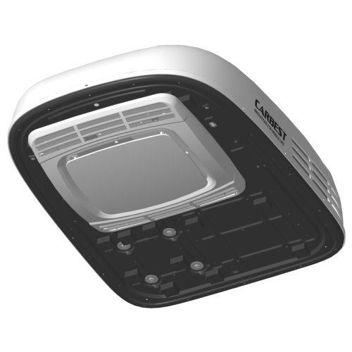 Roof air conditioner CoolSky 3300 W black