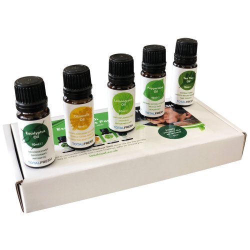 Totalcool Fresh Oils: Citronella,Tea Tree,Lemon,Eucalyptus,Peppermint