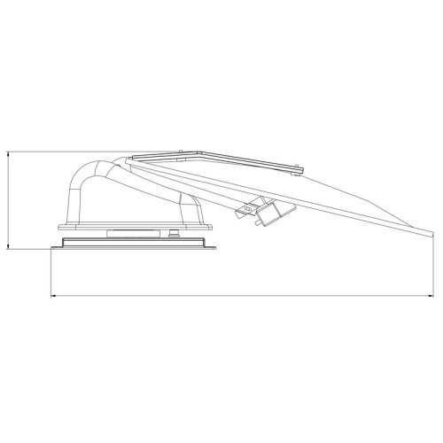 Automatic satellite system Flat-Sat 65 with Astra