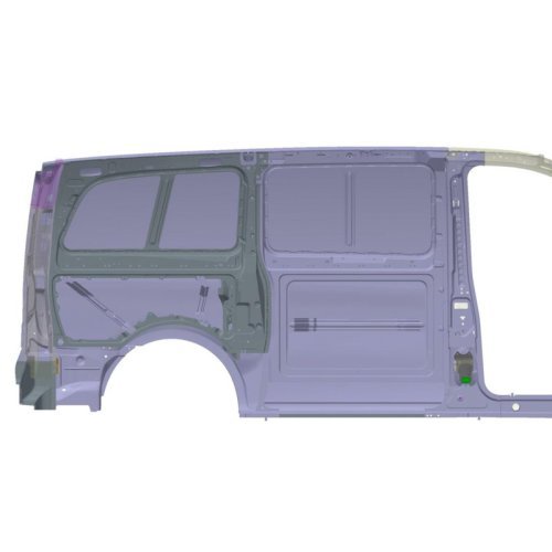 Insulation set Mercedes Vito VS20 (L=5,14m) Combi preassembled