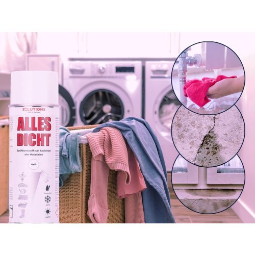 Solutions Alles Dicht spray plastic - White