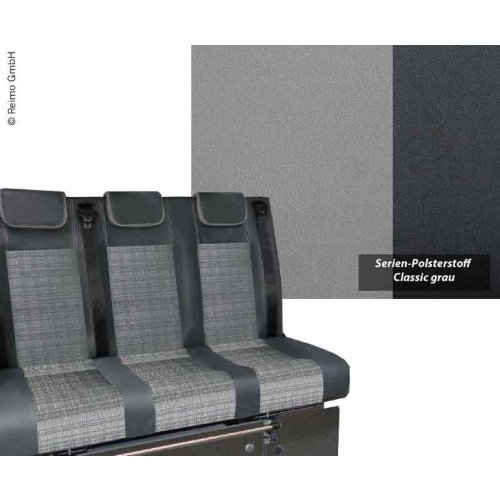VW T6, VW T5 rock and roll bed Variotech 3000, size 14, design classic grey